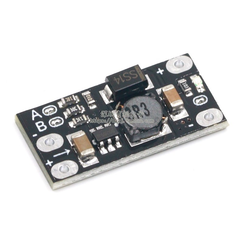 Mini DC-DC Booster โมดูล 3.7V ถึง 12V รองรับ 5 V/8 V/9 V/12 V เอาต์พุตแบตเตอรี่ลิเธียม Booster โมดูล