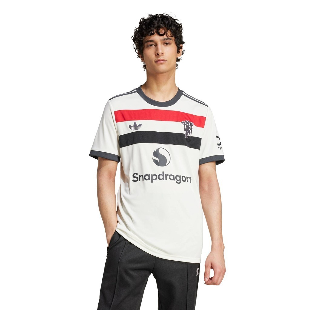 Adidas Football Manchester United 24/25 Third Jersey Men สีขาว IY7806