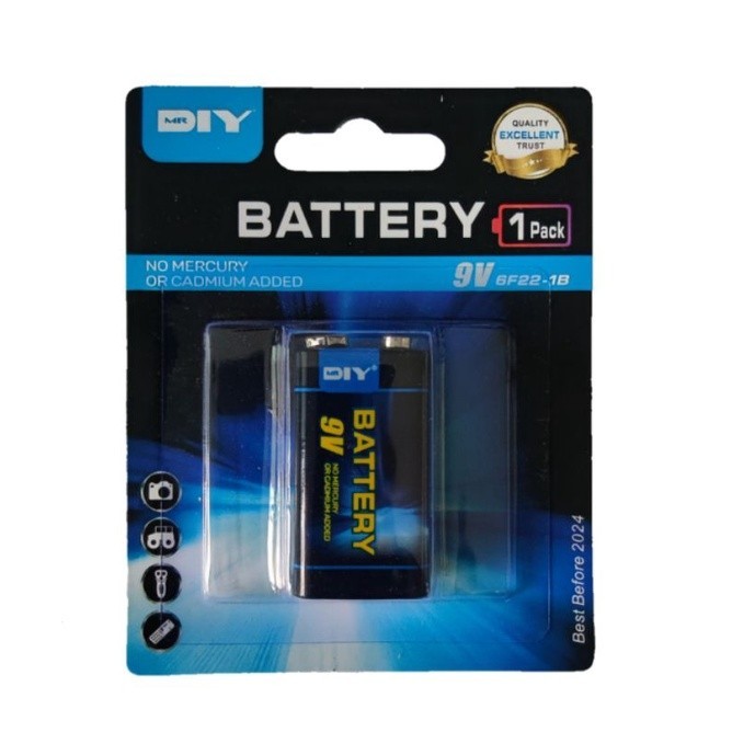 ถ่าน ถ่านแบบเหลี่ยม9V  batterry9V