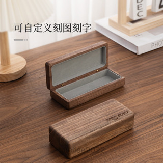 ไม้เนื้อแข็งแว่นตากรณีไม้เนื้อแข็งระดับไฮเอนด์กล่องเก็บย้อนย…