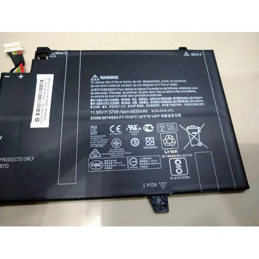✿BATTERY ORIGINAL HP แบตเตอรี่ ของแท้ HP EliteBook X360 1030 G2 863167-171 OM03XL ราคา ถูกที่สุด ดีลบีเคเค แกลเลอรีภาพที่ 4