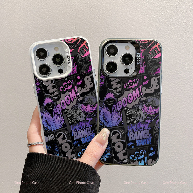 เข้ากันได้สำหรับ เคสไอโฟน เคสไอโฟน iPhone15 14 13 12 11promax xsmax xs xr x 7p 8plus เคส hxmscy606