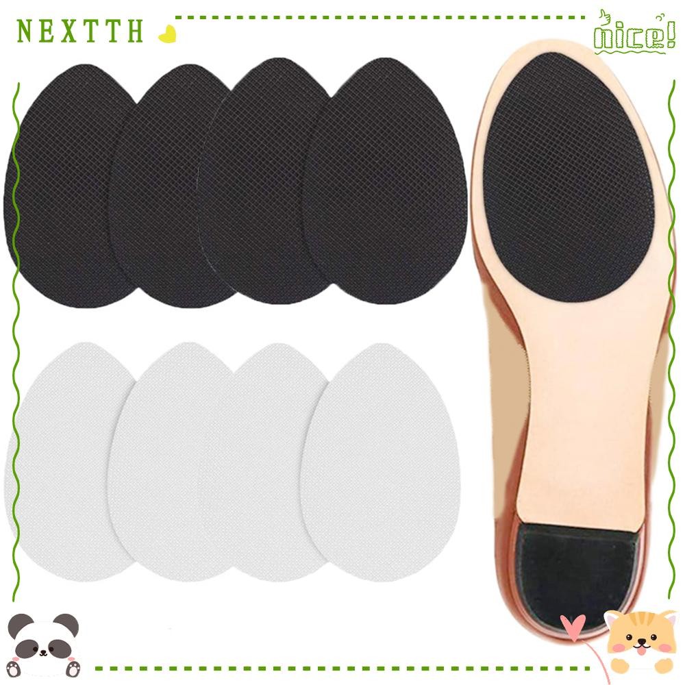 Nextth แผ่นรองเท้ากันลื่นร้อนกันลื่นลดเสียงรบกวนมีกาวในตัวสําหรับ 2 ชิ้น