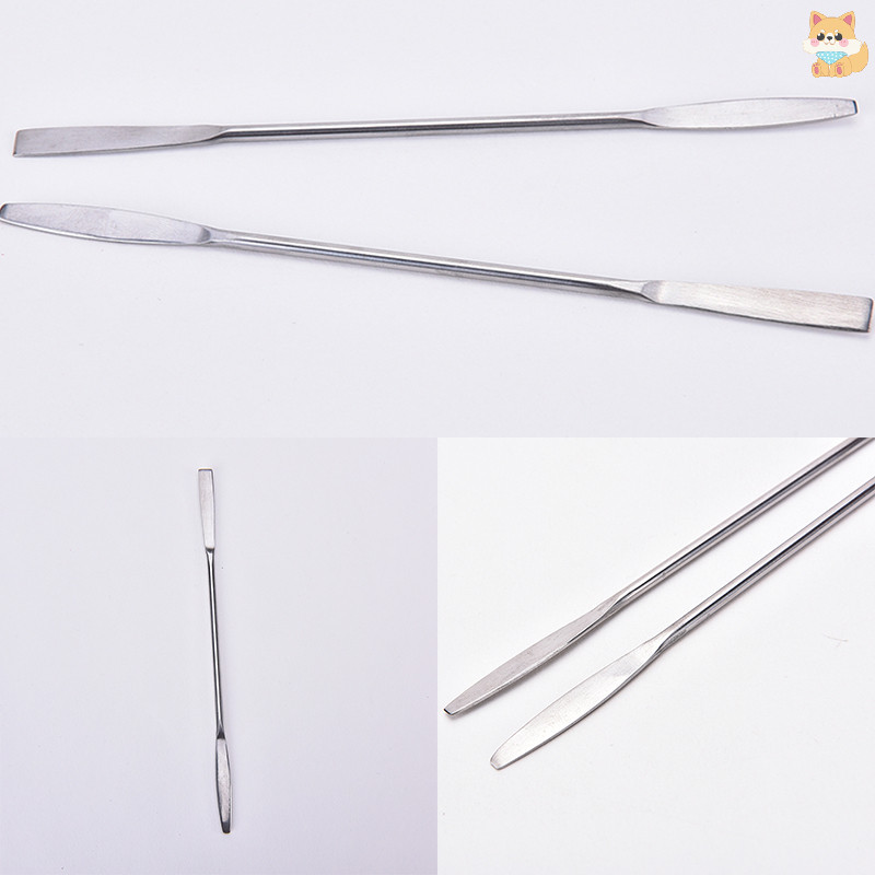 [VI] 1 ชิ้นผู้หญิงสแตนเลสเล็บแต่งหน้า Palette ไม้พาย Tone Rods เครื่องมือความงาม TH
