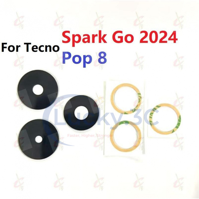 เปลี่ยนเลนส์กล้องสําหรับ Tecno Spark Go 2024 Pop 8 BG6 BG6h BG6i