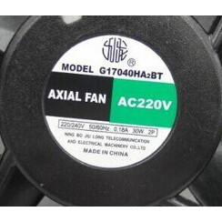 G17040HA2BT AXIAL FAN 220V 0.18A 30W 2P พัดลมระบายความร้อนแบบเพลาลม