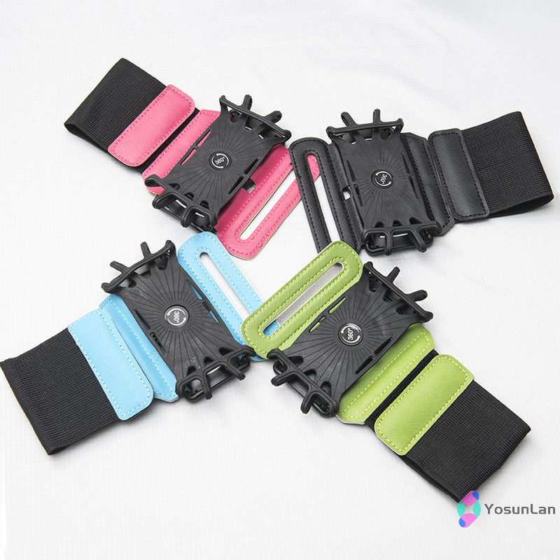 Yosunlan] สายรัดข้อมือโทรศัพท์สําหรับ IPhone Running 4 "-6.5" นิ้ว Universal กีฬา Armband สําหรับ Samsung Xiaomi OPPO ขี่จักรยาน Gym Arm Band กระเป๋าใหม่