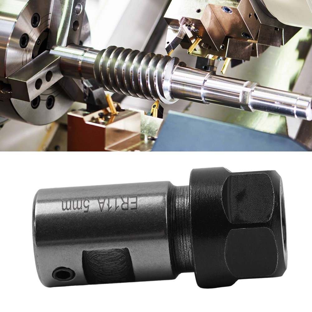[Cra]คุณภาพสูงมอเตอร์เพลา Collet Chuck ER11 ER16 ER20 5-16 มม.ก้านขยาย ที่วางเครื่องมือ CNC