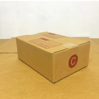 กล่องไปรษณีย์ เบอร์ C ขนาด 20×30×11 ซม. กล่องพัสดุฝาชน แพ็ค 10 ใบ หนา 3 ชั้น ราคาส่ง พร้อมส่ง Boxhero