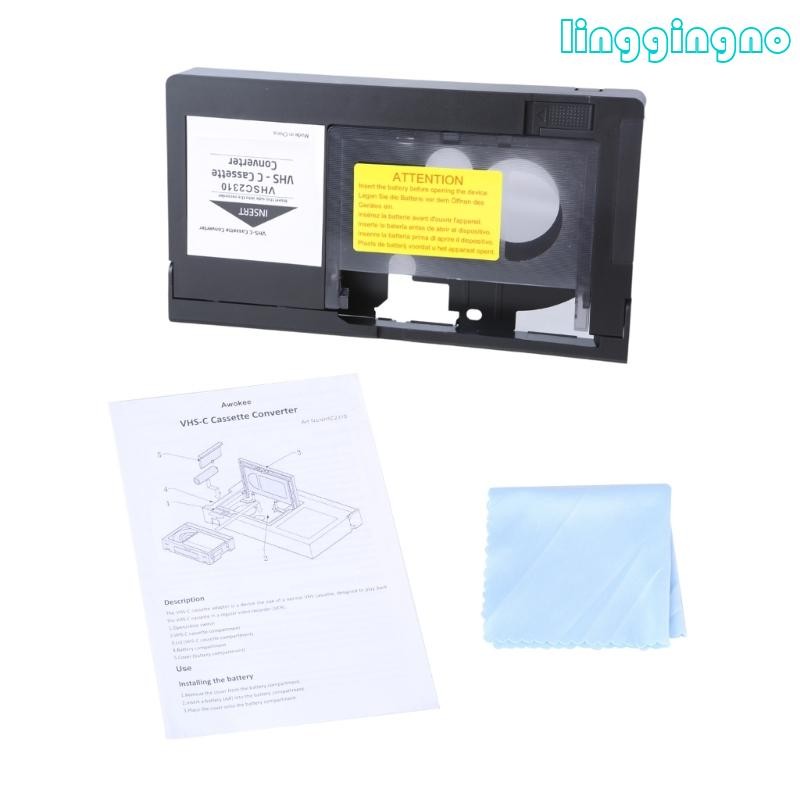 Rr VHS C เทปไปยัง VHS อะแดปเตอร์แปลงสําหรับ Transferring กล้องวิดีโอ Footages to TV VHS C ถึง VHS Ca