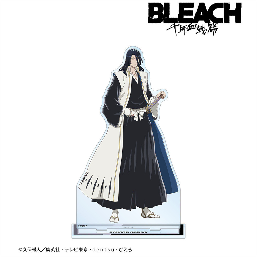 Standee อะนิเมะ BLEACH Hirako Shinji Kuchiki Byakuya โต๊ะเรียนตกแต่ง, ทํางาน Big Shop อะนิเมะ