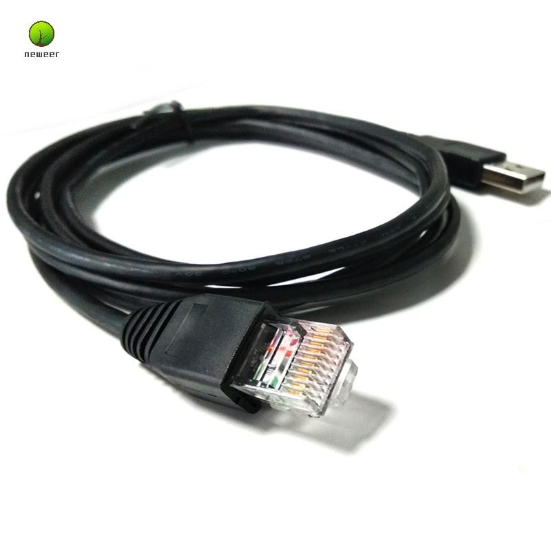 Super USB To RJ50 คอนโซลสาย AP9827 สําหรับสมาร์ท UPS 940-0127B 940-127C 940-0127E ด้วยแม่พิมพ์ความเครียด Relief Boot