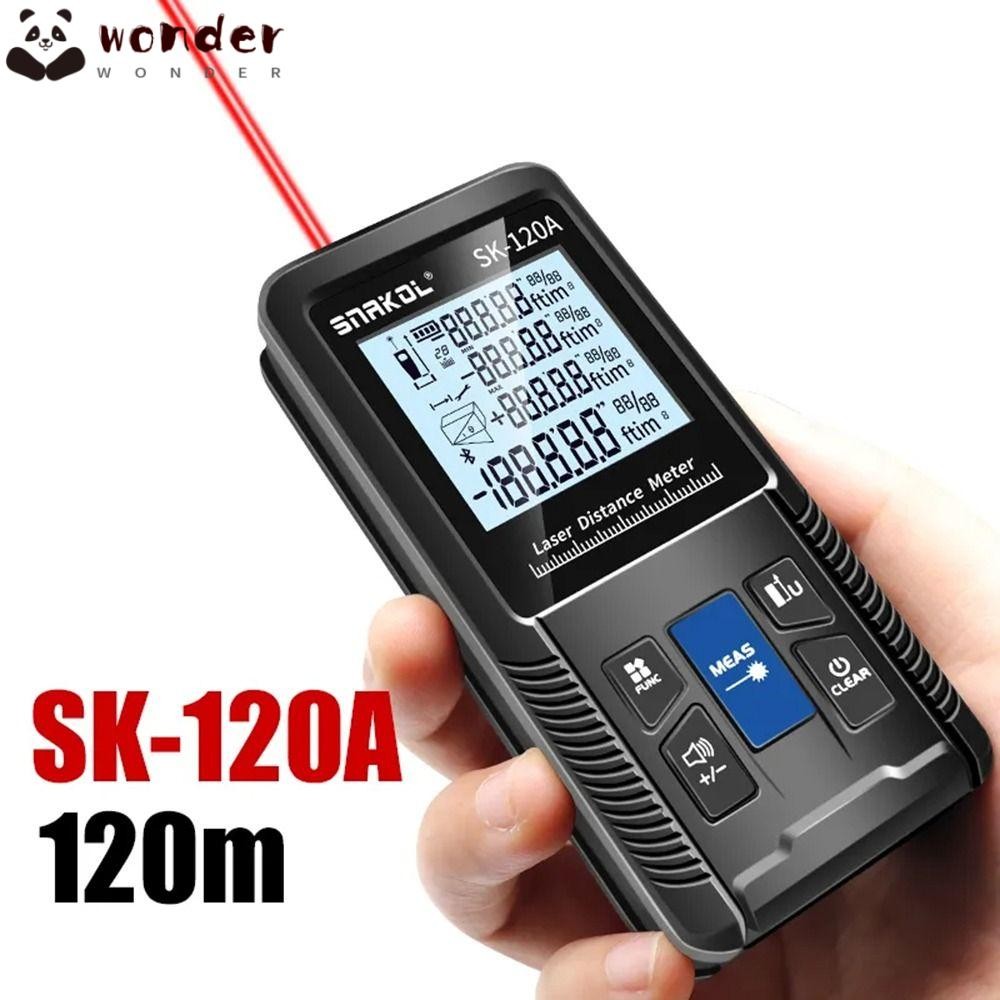 สิ่งมหัศจรรย์ เครื่องวัดระยะเลเซอร์,40เมตร50เมตร70เมตร100เมตร120เมตรเครื่องมือวัดอินฟราเรดเรนจ์ไฟ,แบบพกพามืออาชีพความแม่นยําสูงเทปวัดระยะ