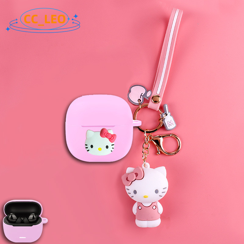 For Redmi Buds 6 Lite Case Cartoon Sanrio Keychain Pendant Redmi Buds 6 Lite Silicone Soft Case Cute