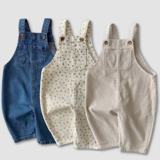 เด็กทารกฤดูใบไม้ร่วงฤดูหนาวสไตล์ใหม่ผ้ายีนส์ดอกไม้น่ารักหลวม…