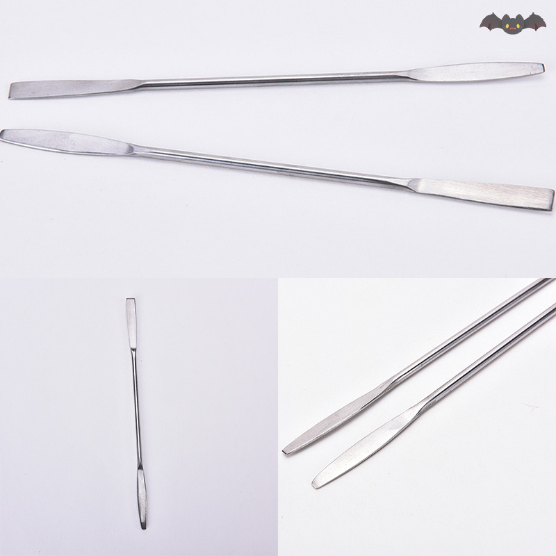 [PE] 1 ชิ้นผู้หญิงสแตนเลสเล็บแต่งหน้า Palette ไม้พาย Tone Rods เครื่องมือความงาม TH