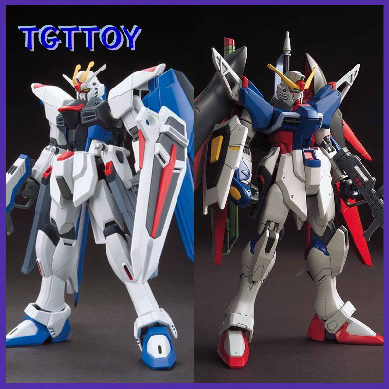 จุดจัดส่งฟรี High Freshman Destiny Gundam Freshman Hg1/144ประกอบกันดั้มรุ่นแถมขาตั้ง