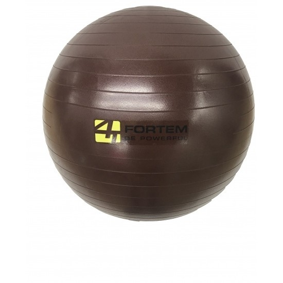 GlobalHouse FORTEM ลูกบอลโยคะ 75 ซม. ARK-AB-75BN สีน้ำตาล พร้อมที่สูบลม สินค้าของแท้คุณภาพดี