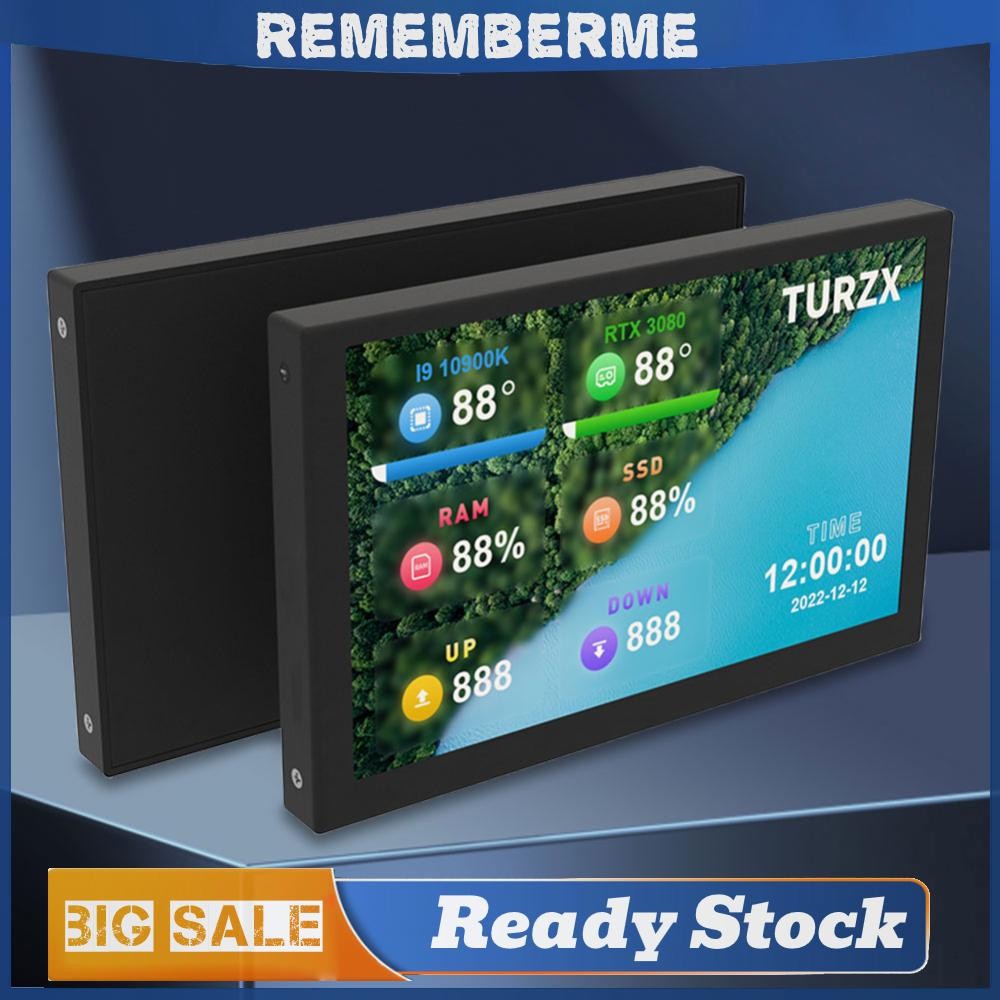 5 นิ้ว IPS หน้าจอรองคอมพิวเตอร์ขนาดเล็กจอแสดงผล USB PC CPU GPU RAM HDD Monitor