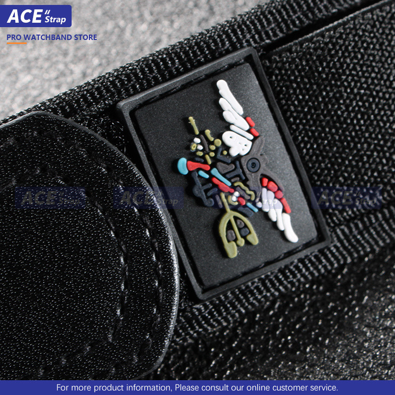 เหมาะสำหรับสายนาฬิกา LUMINOX ผ้าไนลอน สายรัด Velcro 20mm 22mm 23mm เหมาะสำหรับรุ่น 3050 3950