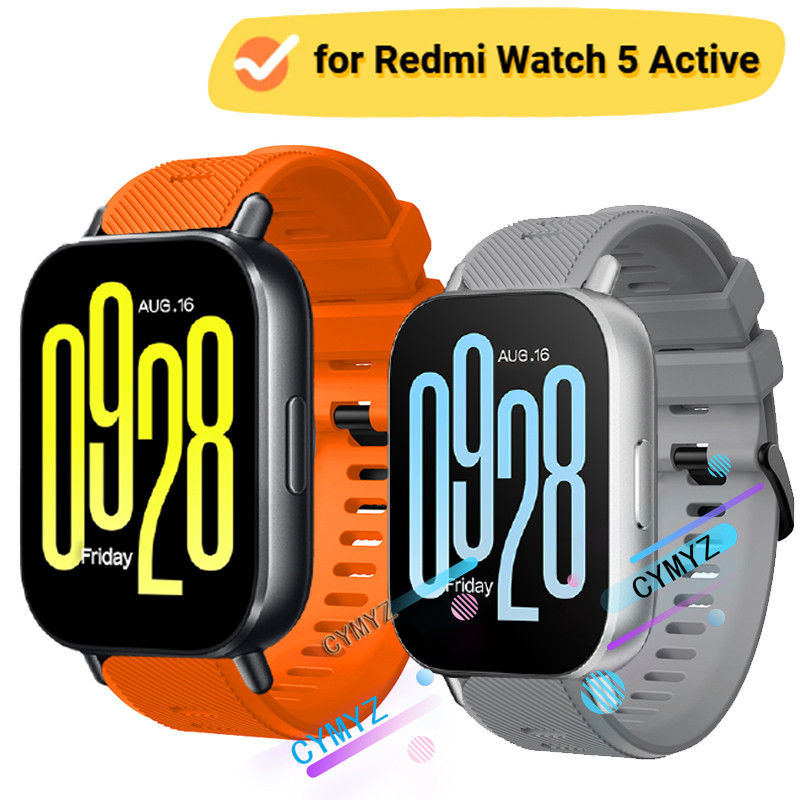 สาย Redmi watch 5 Active สายซิลิโคน Xiaomi Redmi watch 5 Lite สายนาฬิกา สายรัดข้อมือกีฬา