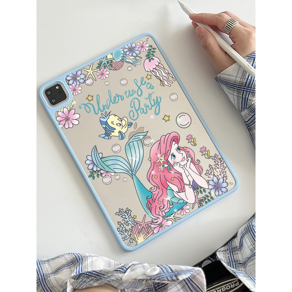Princess แท็บเล็ต iPad สําหรับ Pro 11 2020-2022 Pro สําหรับ iPad Air 5 4 610.9 10th 7/8/9th Generation Mini 6 อะคริลิคปกหลัง