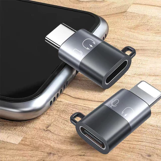 Fonken Type C ถึง iOS ไมโครโฟนไร้สายอะแดปเตอร์ OTG iOS ชายกับ Type-C หญิงชาร์จตัวแปลงเสียง