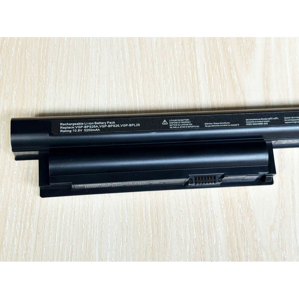 VGP-BPS26 แบตเตอรี่แล็ปท็อป For Sony Vaio BPL26 BPS26 BPS26A SVE14A SVE15 SVE17 VPC-CA VPC-CB VPC-EG