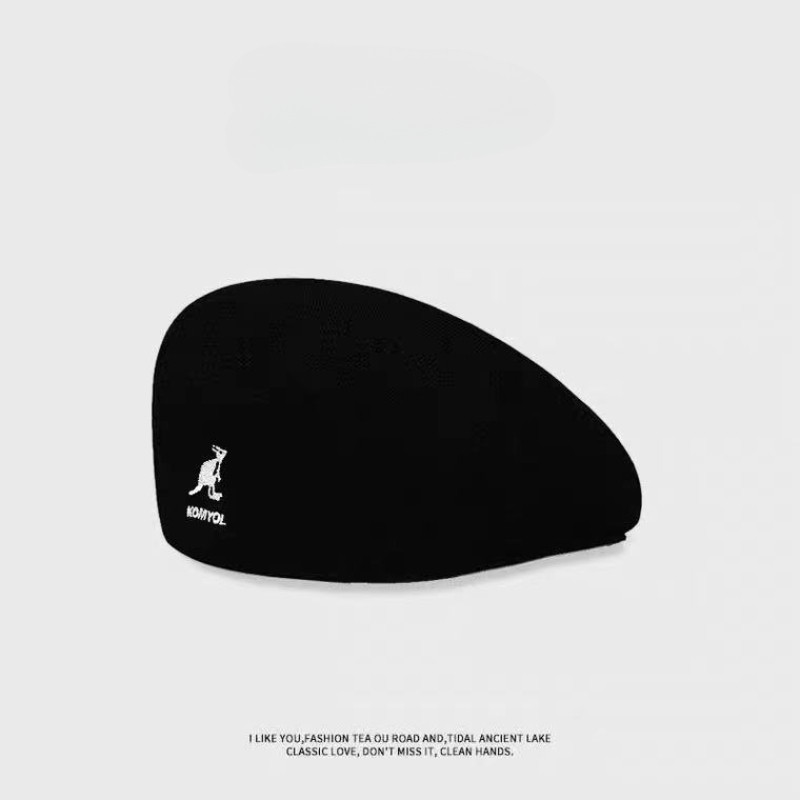 Retro จิตรกรหมวกผู้ชายผู้หญิง Beret ขนสัตว์ญี่ปุ่น Kangol All-Match ตาข่ายอังกฤษ WOOL504