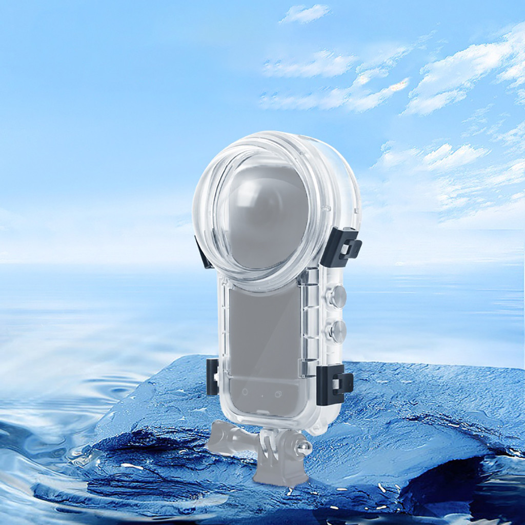 XT-XINTE สําหรับ X4 กล้องกีฬาเคสกันน้ําเต็มที่มองไม่เห็นดําน้ํากรณีอุปกรณ์เสริมเคสป้องกัน