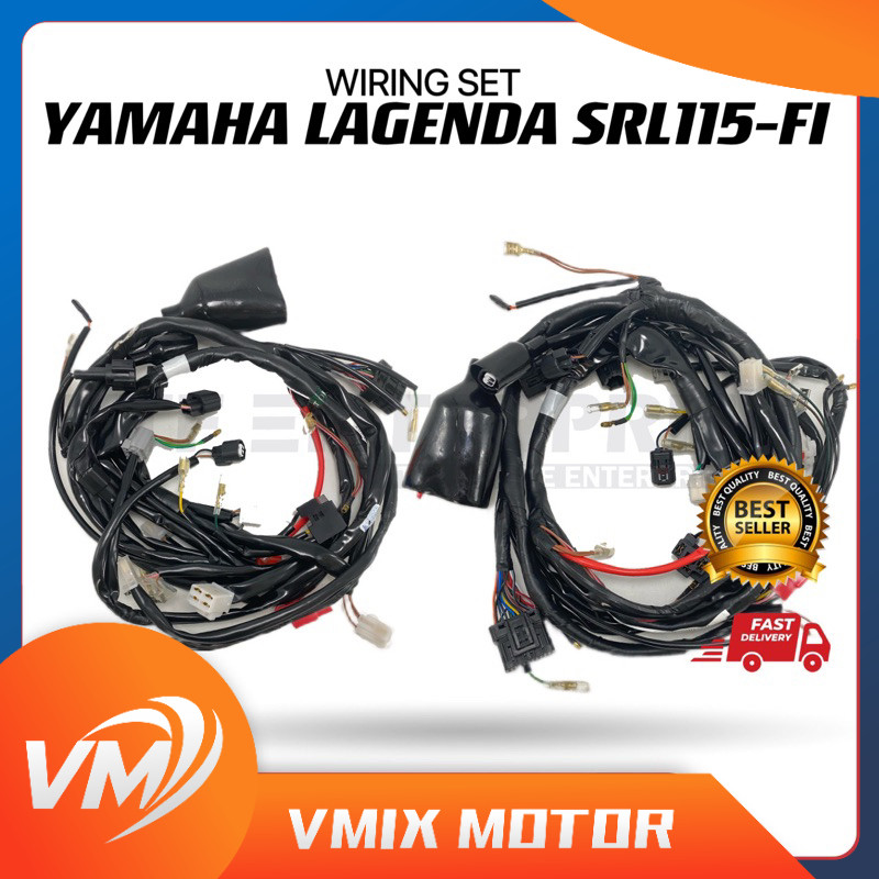 YAMAHA LAGENDA SRL115-FI WIRING SET ( KICK / STARTER ) SRL115 FI SRL 115FI SRL-115FI SRL115FI