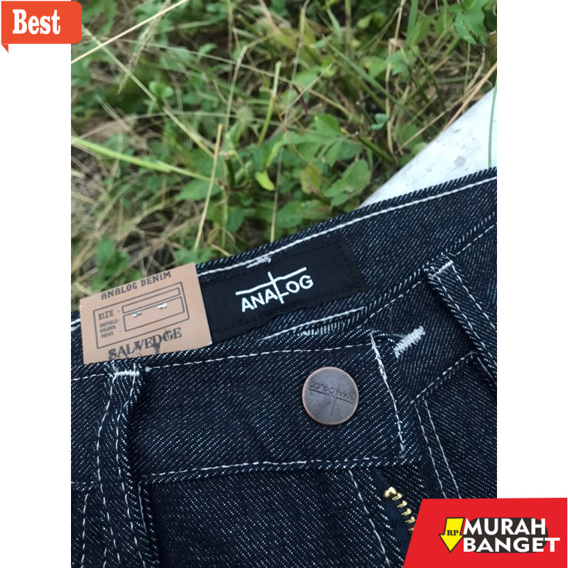 กางเกงขายาวผู้ชายเทรนด์ SELVEDGE DENIM/SELVEDGE DENIM ACCENT 15 OZ/SELVECTION/SELVING JEANS/DENIM/ME
