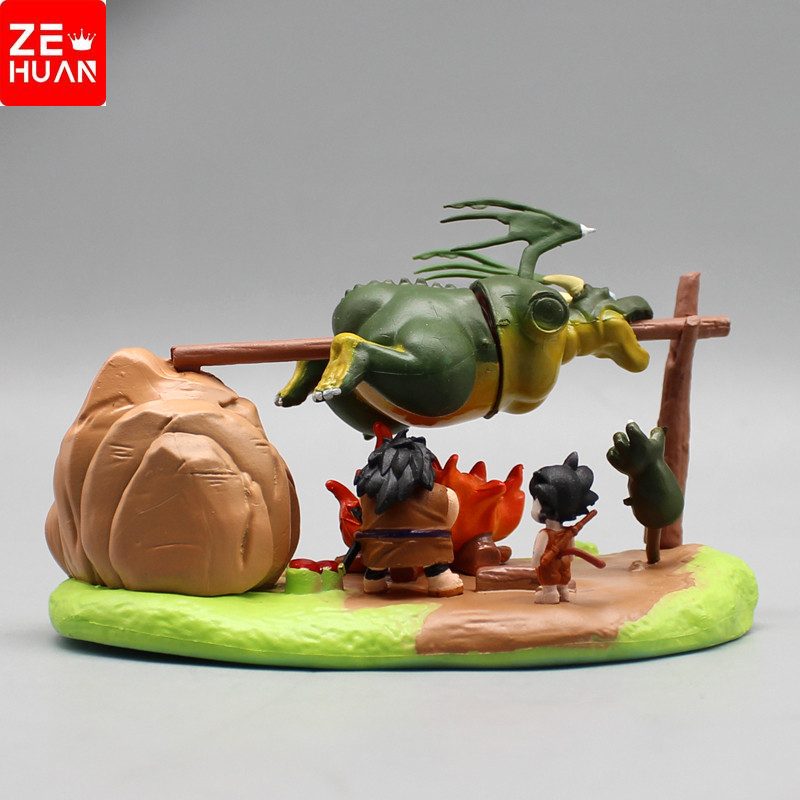 Dragon Ball Z Son Goku และ Yajiro Action Figure อะนิเมะ Figuras ของเล่น