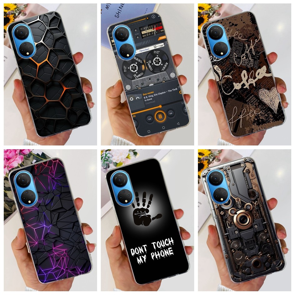 สําหรับ Honor X7 กรณี CMA-LX2 CMA-LX1 CMA-LX3 น่ารักการ์ตูนหินอ่อนซิลิโคนอ่อนนุ่มเคสโทรศัพท์สําหรับ HonorX7 X 7 กันกระแทกกันชน