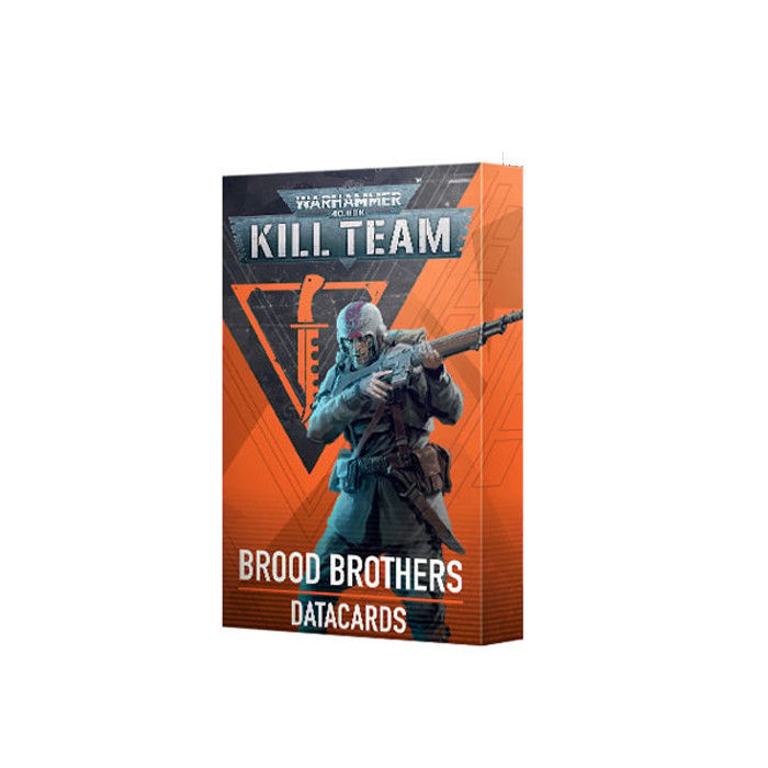 (GWพร้อมส่ง) KILL TEAM: DATACARDS: BROOD BROTHERS (ENG) การ์ดสำหรับเล่น