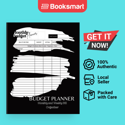 Budget Planner - ปกอ่อน - อังกฤษ - 9798218185701