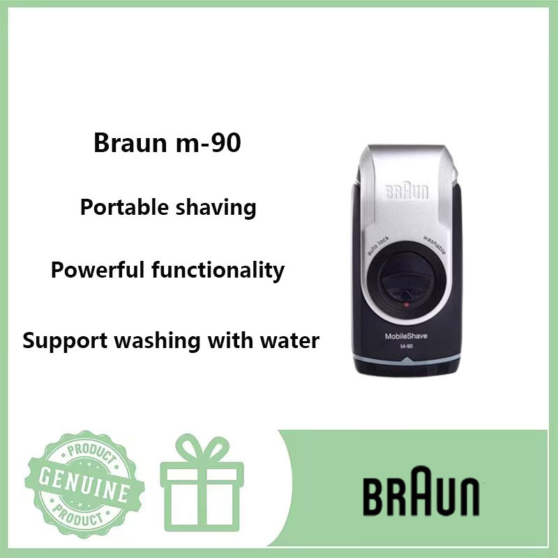 Braun m90 portable washable compound men's electric shaver