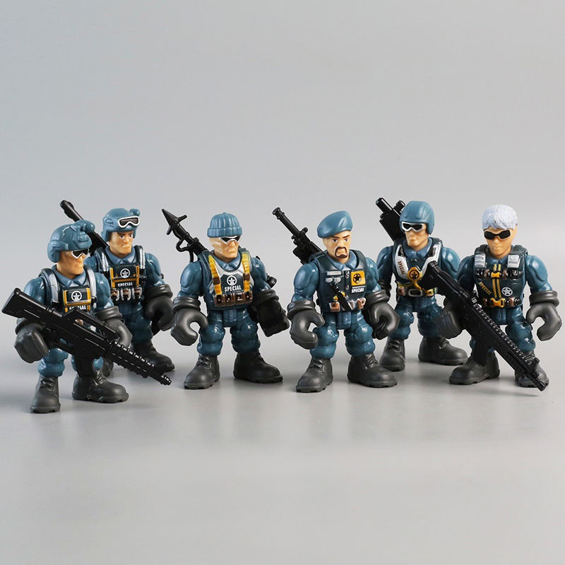 Jointed Mobility ทหารทหาร Action Figure ของเล่นเด็กวันเกิด