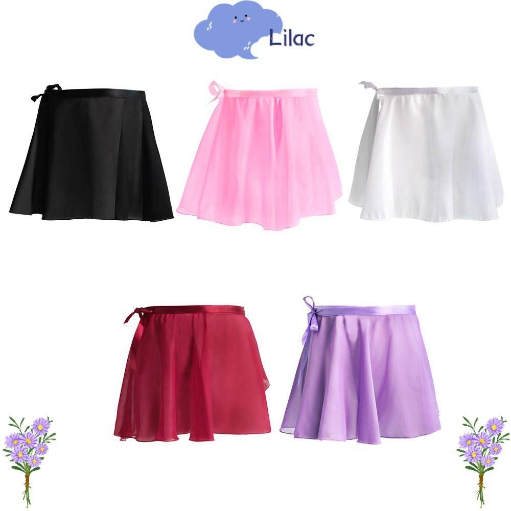 Lilacs กระโปรงบัลเล่ต์ผู้ใหญ่เด็กฝึก Leotard Pure สีฝึกเต้นรําชุดกระโปรงบัลเล่ต์