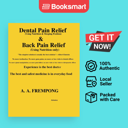Dental Pain Relief Back Pain Relief - Hardback - อังกฤษ - 9781946485694