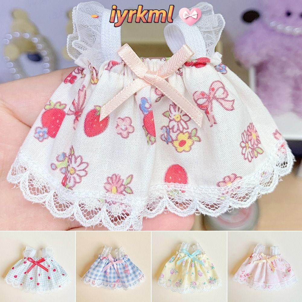 Iyrkml793ชุดเจ้าหญิง,น่ารักอุปกรณ์เสริมตุ๊กตาเสื้อผ้าน่ารัก,เสื้อผ้าตกแต่ง7รูปแบบexo Idolตุ๊กตาสําหรับ10 ~ 15ซม.ตุ๊กตาผ้าฝ้าย/EXO Idolตุ๊กตา