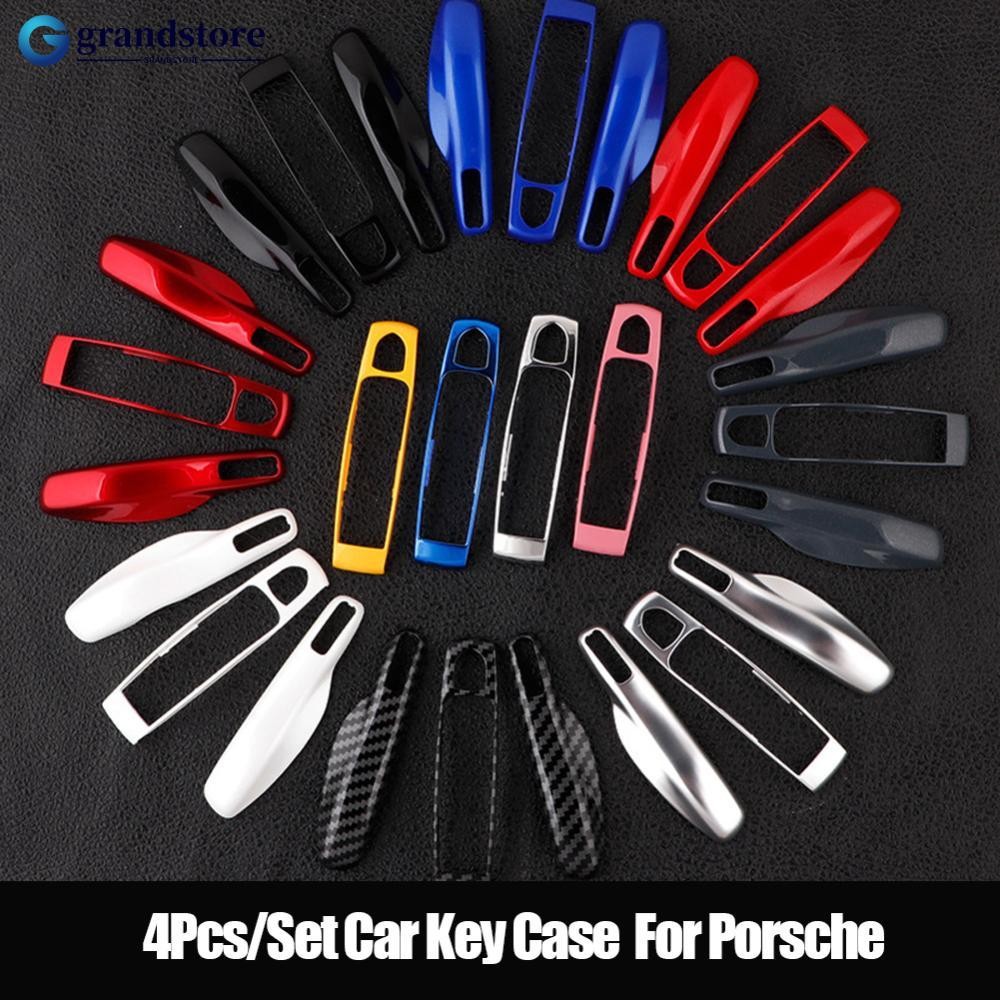 Grandstore 4 ชิ้น/เซ็ตรถสมาร์ท Remote Key กรณี Fob ชุดสําหรับ Porsche Cayman Cayenne 911 970 981 991
