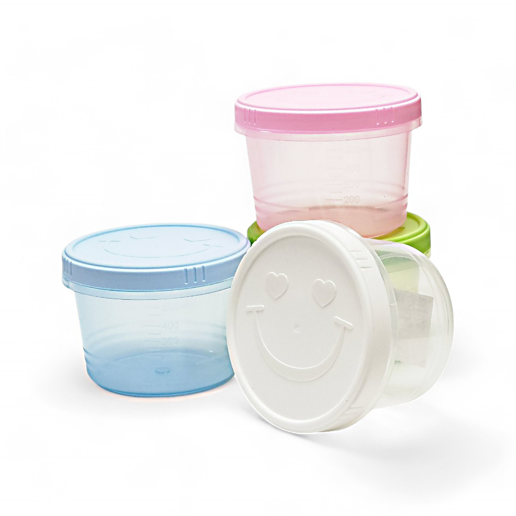 กระปุกฝาเกลียว หน้ายิ้ม700 ml. มีสเกล มี มอก. แบรนด์ Life-pro รุ่น 960