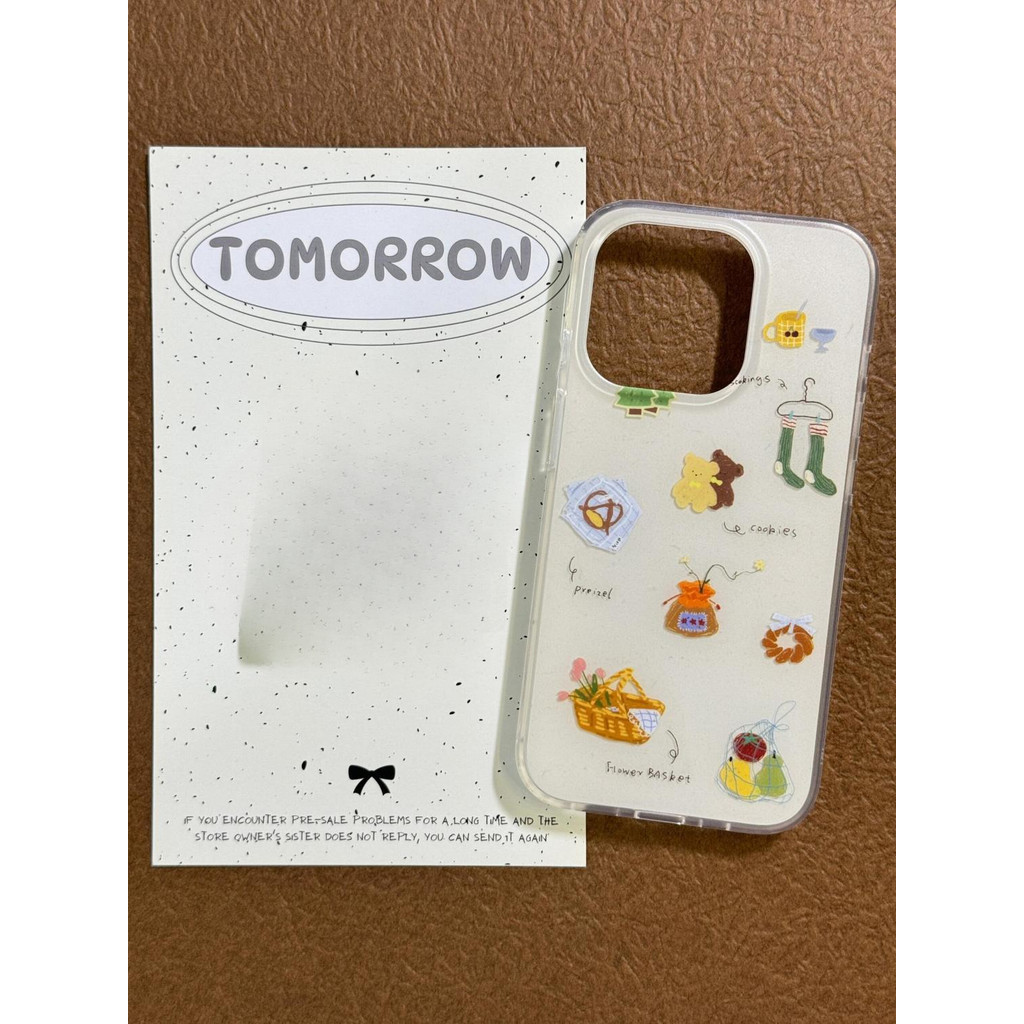ภาพประกอบการรักษา เหมาะสําหรับ iPhone16promax สองชั้น iphone15/14/13 เคสโทรศัพท์ 12/11/กันกระแทกกรณี FNZL