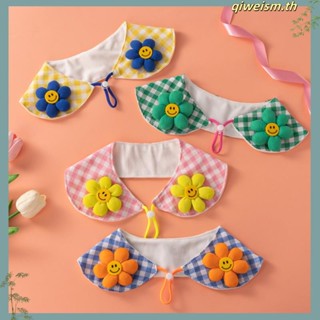 ปลอกคอ ผ้าพันคอ ผ้าคลุมไหล่ ผ้าพันคอ ผ้ากันเปื้อน ทรงสามเหลี…