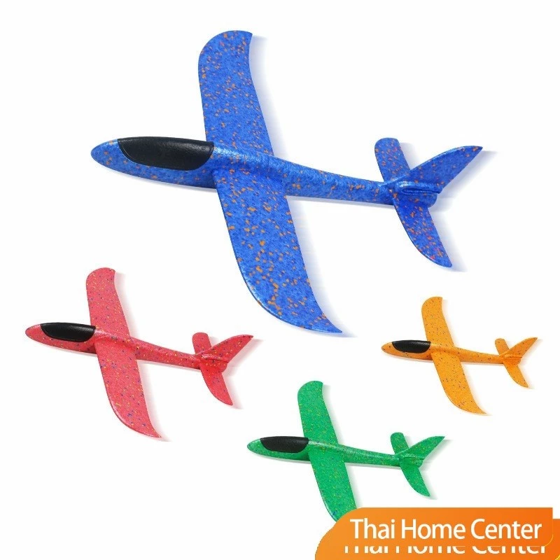 เครื่องบินร่อนของเล่นสำหรับเด็ก โฟมเครื่องบิน มีไฟ plane 48CM thumbnail 4