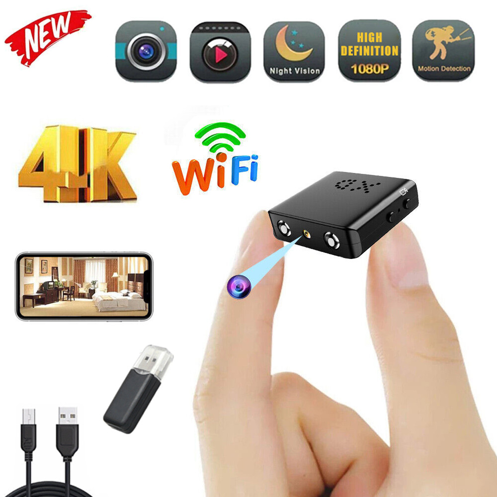 กล้องวงจรปิดขนาดเล็กซ่อนตัว พร้อม wifi บันทึกเสียงและภาพคมชัด รองรับการ์ด SD