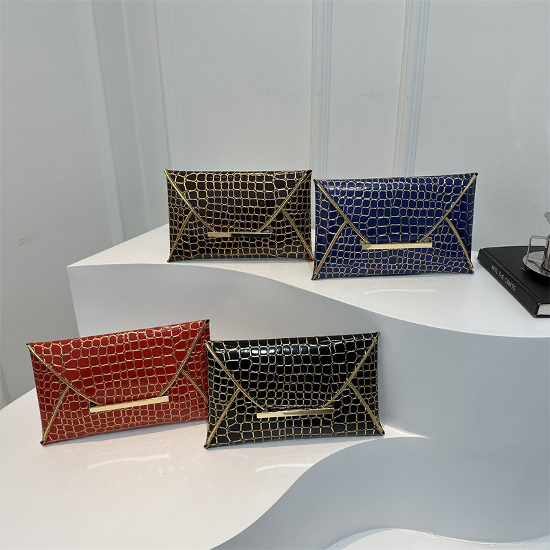 FAKER SOCIETY FAKER SOCIETY กระเป๋าผู้หญิง JMB30002 คลัทช์ผู้หญิง beg tangan กระเป๋าถือผู้หญิง