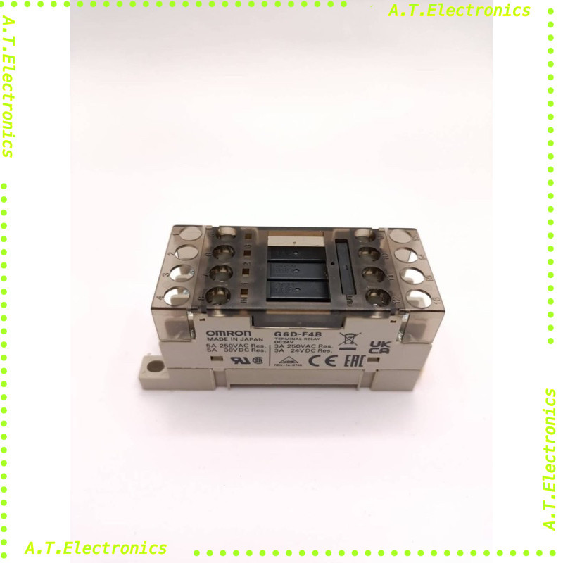 G6D-F4B DC24V TERMINAL RELAY ช็อกเก็ตรีเลย์ หน้าคอนแทค 5A 250VAC 5A 30VDC สุดคุ้ม