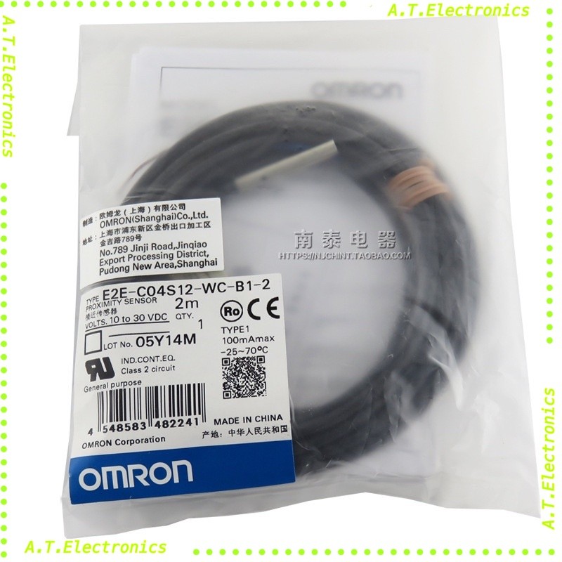กทม Omron E2E-C03SR8-WC-C1 เซนเซอร์สวิตช์พร็อกซิมิตี้ E2E-C04S12-WC-B1 E2E-C04SR8-WC-B1-1 ส่งทุกวัน